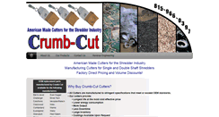 Desktop Screenshot of crumb-cut.com